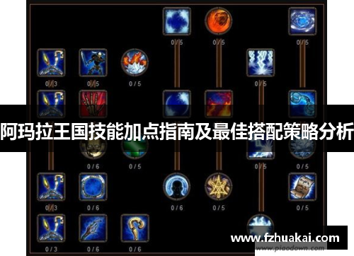 阿玛拉王国技能加点指南及最佳搭配策略分析 阿玛拉王国技能加点指南及最佳搭配策略分析